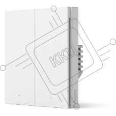 Умный выключатель двухклавишный Aqara Smart Wall Switch H1 (WS-EUK02)