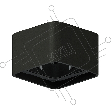 Корпус светильника C7833 SBK черный песок 95*95*H60mm MR16 GU5.3