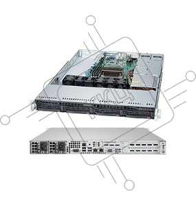Платформа SuperMicro 5019S-WR no CPU(1) E3-1200v5/6thGenCorei3/ no memory(4)/ on board RAID 0/1/5/10/no HDD(4)LFF/ 2xGE/ 2xPCIEx8,1xPCIEx4,1xM.2 connector/ 2Rx500W