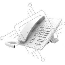 Гостиничный IP телефон Fanvil  белый, 2 порта 10/100 Мбит, PoE, сменные панели логотипов, без дисплея,без б/п