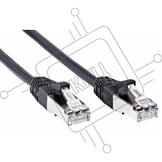 Патч-корд литой AOpen ANP522B-BK-1.5M FTP кат.5e (7/0.16) черный 1,5m