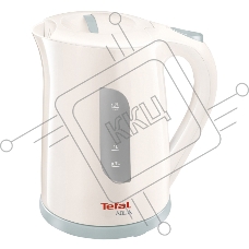 Чайник электрический Tefal KO270130 1.7л. 2400Вт белый/серый (корпус: пластик)