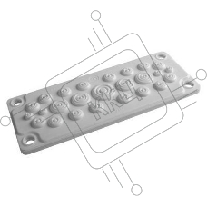 Ввод кабельный пластик V0 UL94. (25 отв.) IP65 ДКС R5HTC25