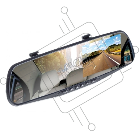 Видеорегистратор Digma FreeDrive 303 MIRROR DUAL черный 1.3Mpix 1080x1920 1080p 120гр. GP2248