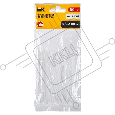 Хомут Iek UHH20-D025-100-050  2,5х100мм нейлон (50шт) ИЭК