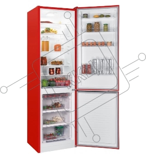 Холодильник Nordfrost NRB 164NF R RED