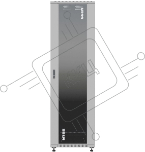 Шкаф серверный NTSS Премиум (NTSS-R32U6080GS) напольный 32U 600x800мм пер.дв.стекл металл 900кг серый 1542мм 71.3кг 1542мм IP20 сталь