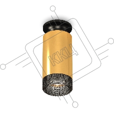 Светильник Ambrella Light XS6327102 PYG/PBK/BK золото желтое полированное/черный полированный/тонированный MR16 GU5.3