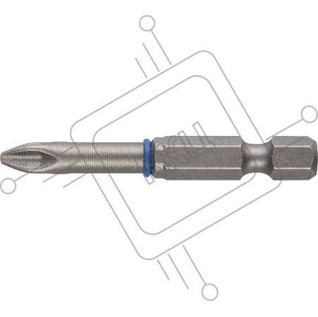 Бита ЗУБР ЭКСПЕРТ 26013-2-50-2  торсион кованая обточ.CrMo E 1/4'' PZ2 50мм 2шт