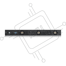 Коммутатор ZYXELXGS4600-52F AC L3 Managed Switch, 48 port Gig SFP, 4 dual pers.  and 4x 10G SFP+, stackable, dual PSU AC