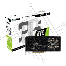 Видеокарта Palit PA-RTX3060 DUAL 12Gb LHR GDDR6 1320/15000 HDMIx1 DPx3 HDCP