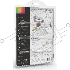 Лента светодиод. Gauss Basic 5м (BT042)