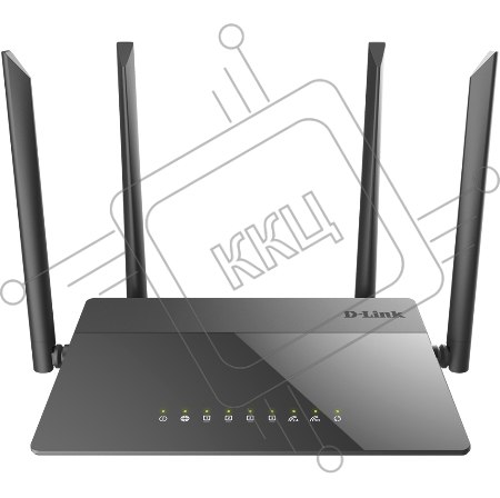 Маршрутизатор беспроводной D-Link DIR-841/RU/A1B, Wireless AC1200 Dual-Band Router with 1 10/100/1000Base-T WAN port and 4  10/100Base-TX LAN ports.802.11b/g/n compatible, 802.11AC up to 866Mbps,1 10/100/1000Base-T WAN port, 4