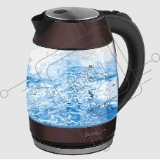 Чайник электрический Scarlett SC-EK27G100 (шоколад)