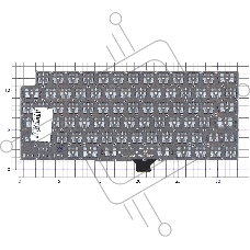 Клавиатура для ноутбука Apple MacBook Pro 14 16 A2442 A2485 Late 2021 плоский Enter