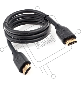 Кабель HDMI Cablexpert CC-HDMI8К-1M, 19M/19M, v2.1, 8К, медь, позол.разъемы, экран, 1м, черный, пакет
