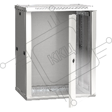 Шкаф ITK LWR3-18U64-GF LINEA W 18U 600x450 мм дверь стекло, RAL7035