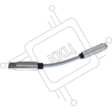 Адаптер GoPower Jack3.5MM(F)-TYPE-C(M) 00-00027481 0.1M белый