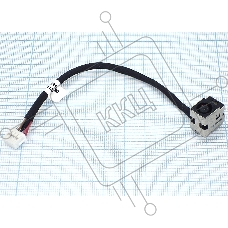 Разъем для ноутбука HP dv6-2000 c кабелем 6-pin
