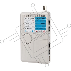 Тестер кабеля универсальный 5 в 1  RJ-45+RJ-11+1394+USB+BNC  3468  REXANT