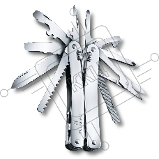 Мультитул Victorinox SwissTool Spirit X (3.0224.LB1) 105мм 26функц. серебристый блистер