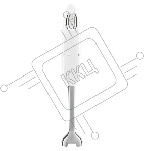 Стиль 50-х г.г., Погружной блендер, белый