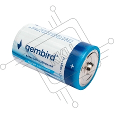 Батарейки щелочные/алкалиновые Gembird GB-LR20-2F, тип D(LR20), 2шт, пленка