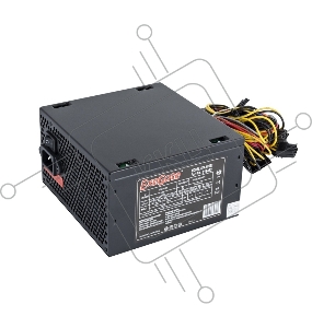 Блок питания 450W Exegate XP450, ATX, SC, black, 12cm fan, 24p+4p, 6/8p PCI-E, 3*SATA, 2*IDE, FDD + кабель 220V с защитой от выдергивания