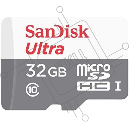 Флеш карта microSD 32GB SanDisk microSDHC Class 10 Ultra UHS-I 100MB/s