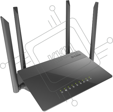 Маршрутизатор беспроводной D-Link DIR-841/RU/A1B, Wireless AC1200 Dual-Band Router with 1 10/100/1000Base-T WAN port and 4  10/100Base-TX LAN ports.802.11b/g/n compatible, 802.11AC up to 866Mbps,1 10/100/1000Base-T WAN port, 4