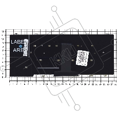 Клавиатура для ноутбука Dell Latitude E5470 E7470 черная без рамки и указателя