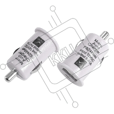 Автозарядка в прикуриватель USB (АЗУ) (5 V, 1000 mA) белый REXANT