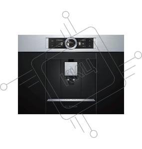 Встраиваемая кофемашина Bosch/59.4x45.5x35.6 см, 1600 Вт, 19 бар, полностью автоматическая, цвет: черный/нерж.сталь