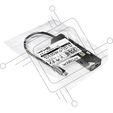 USB-Хаб (концентратор) 4-в-1 ExeGate DUB-2C2P/10G (кабель-адаптер USB 3.2 Gen2 Type C --> 2xUSB3.2 Gen2 Type-A (10G)/2xUSB3.2 Gen2 Type-C (10G), SuperSpeed+ USB 10Gbps, Plug&Play, черный)
