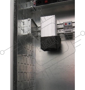 Шкаф уличный всепогодный настен. 9U (600х300), передняя дверь вент. (ШТВ-Н-9.6.3-4ААА)