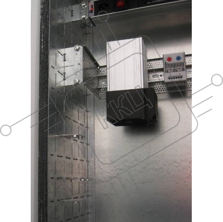 Шкаф уличный всепогодный настен. 9U (600х300), передняя дверь вент. (ШТВ-Н-9.6.3-4ААА)
