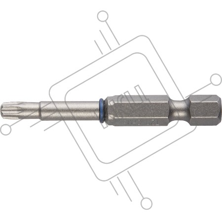 Бита ЗУБР ЭКСПЕРТ 26015-10-50-2  торсион кованая обточ.CrMo E 1/4'' T10 50мм 2шт