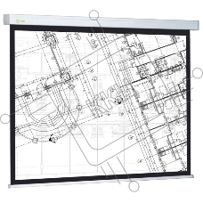 Экран Cactus 104.6x186см Wallscreen CS-PSW-104x186 16:9 настенно-потолочный рулонный белый