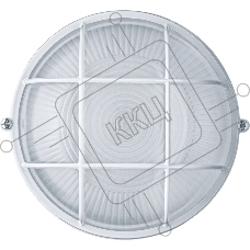 Светильник ЛОН 94 803 NBL-R2-60-E27/WH 1х60Вт E27 IP54 (аналог НПБ 1302 бел. круг с решеткой 60Вт) Navigator 94803