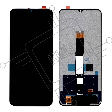 Дисплей (модуль) для Xiaomi Redmi 12C сборе с тачскрином черный