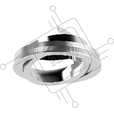 Насадка для корпуса светильника N7003 PSL серебро полированное D70*H26mm Out1.5mm MR16