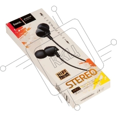 Гарнитура HOCO m60 Perfect sound с микрофоном, 3.5 Jack, черный