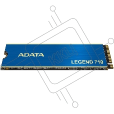 Накопитель SSD ADATA LEGEND 710, 1Tb, PCIe 3.0 x4, M.2 2280, NVMe, R/W 2400/1800, с радиатором