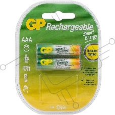 Перезаряжаемые аккумуляторы Smart Energy GP 40АAAHC AАA, емкость 400 мАч - 2 шт. в клемшеле