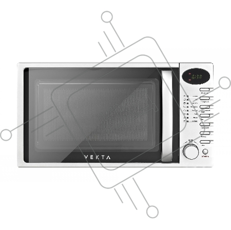 Микроволновая печь VEKTA TS720ATS, 20 л., 700Вт, цвет серебряный