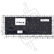 Клавиатура для ноутбука HP EliteBook x360 830 G5 черная с подсветкой