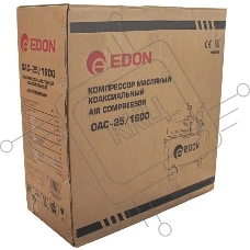 Компрессор поршневой Edon OAC-25/1600 масляный 198л/мин 25л 1600Вт красный