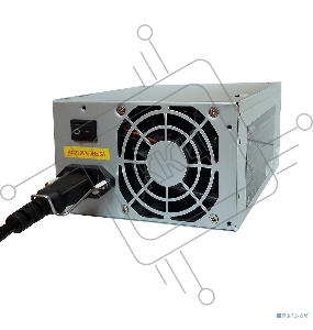 Блок питания Exegate EX219457RUS-S CP500, ATX, SC, 8cm fan, 24p+4p, 3*SATA, 2*IDE, FDD + кабель 220V с защитой от выдергивания