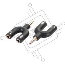 Разетвитель наушники и микрофон mini jack
