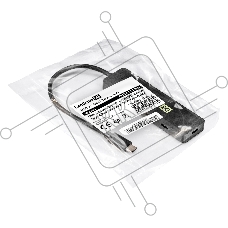 USB-Хаб (концентратор) 4-в-1 ExeGate DUB-2C2P/5G (кабель-адаптер USB 3.2 Gen1 Type C --> 2xUSB3.2 Gen1 Type-A (5G)/2xUSB3.2 Gen1 Type-C (5G), SuperSpeed USB 5Gbps, Plug&Play, черный)
